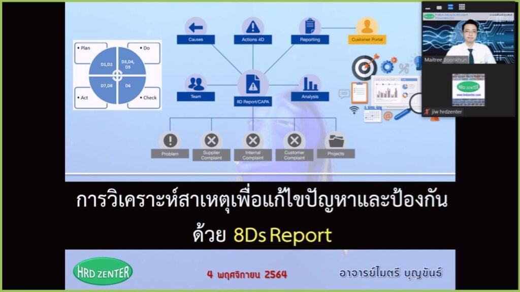 8Ds report